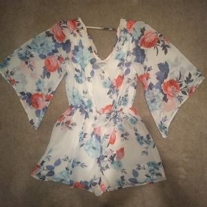 Floral romper